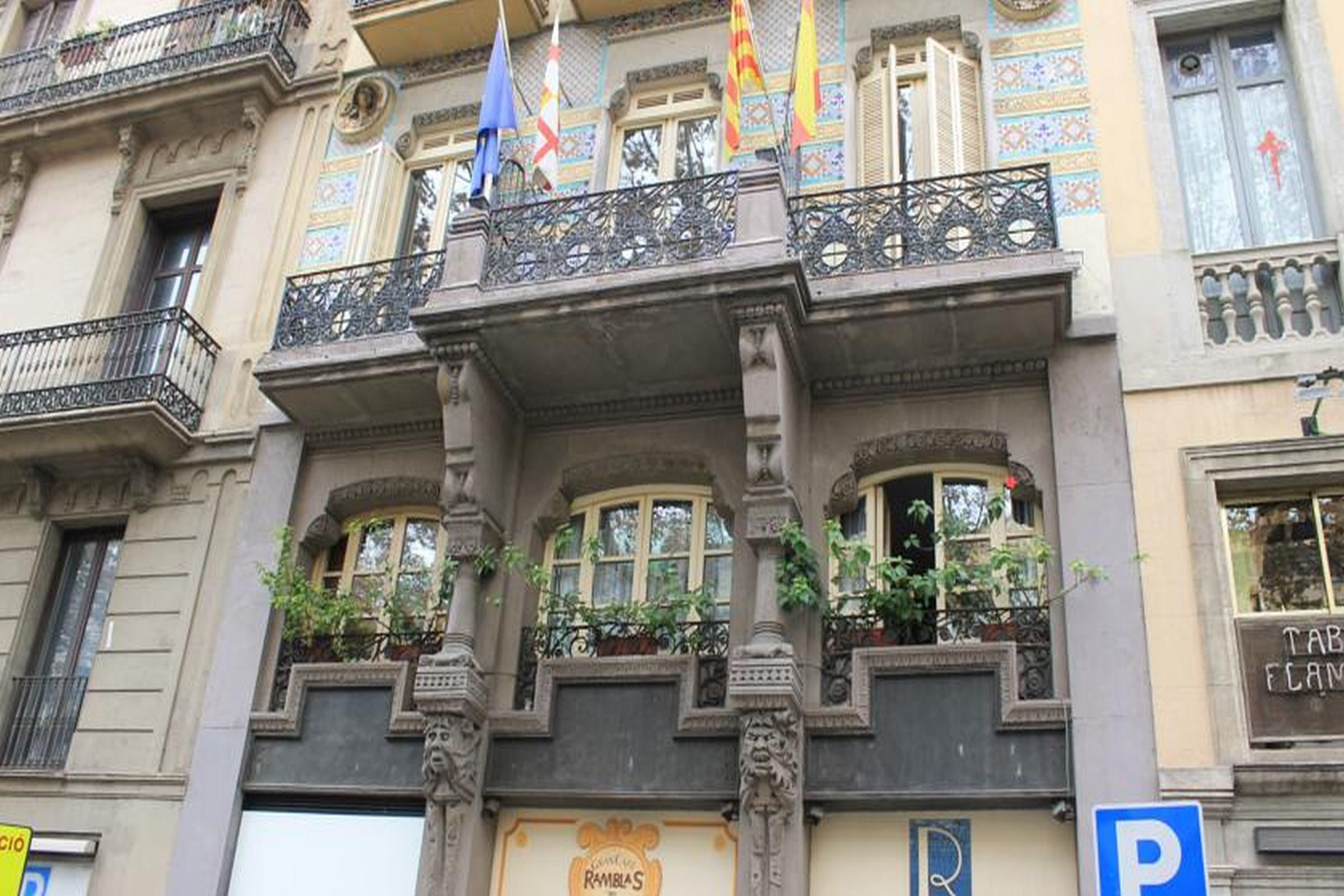 Ramblas Hotel Барселона Екстериор снимка