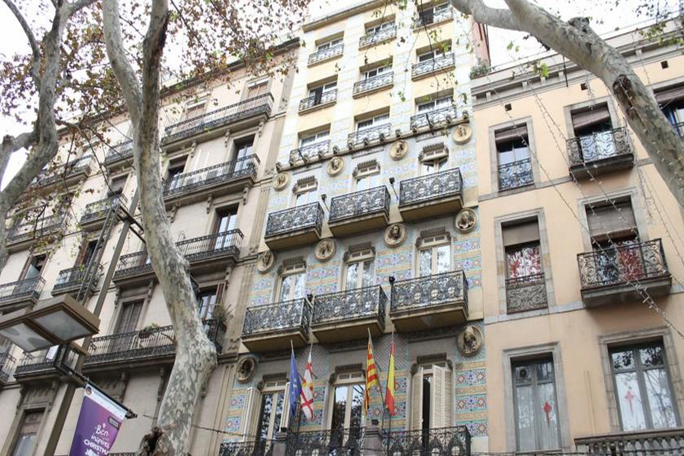 Ramblas Hotel Барселона Екстериор снимка