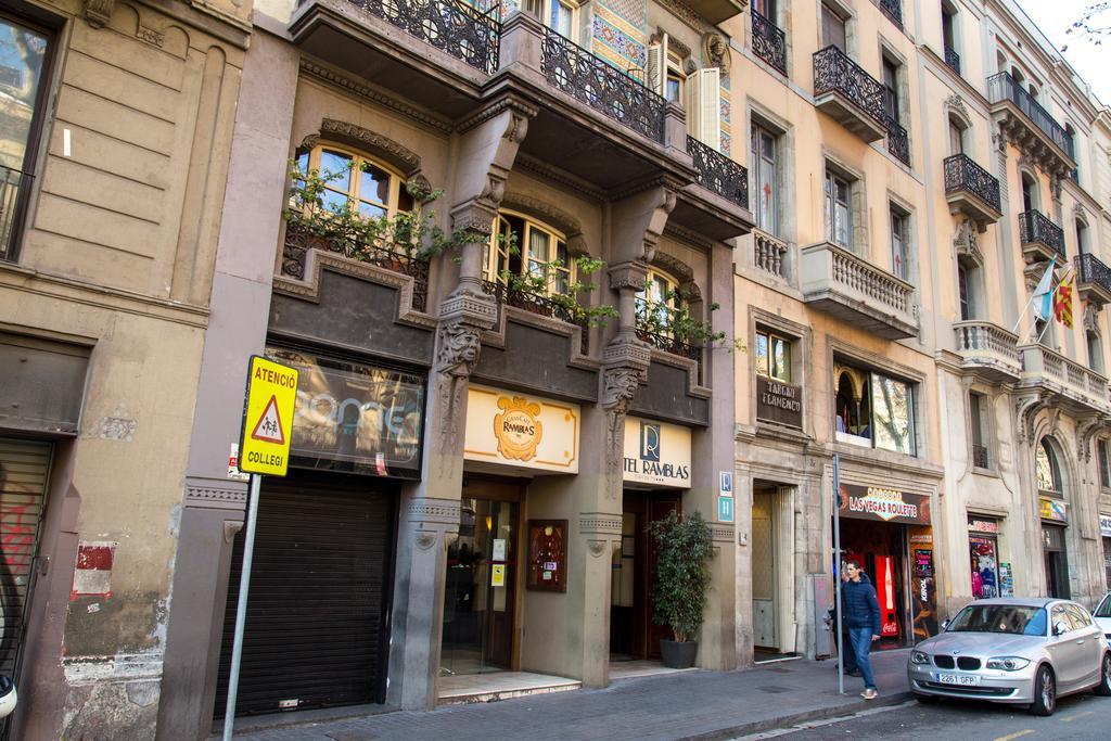 Ramblas Hotel Барселона Екстериор снимка