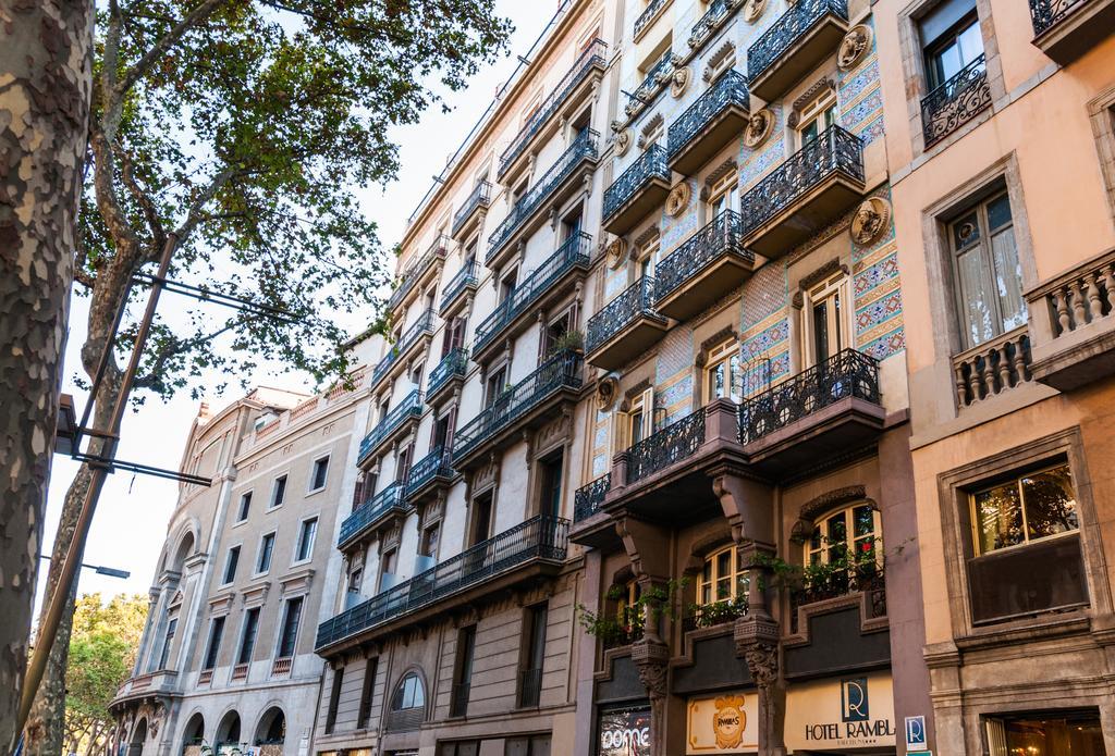 Ramblas Hotel Барселона Екстериор снимка